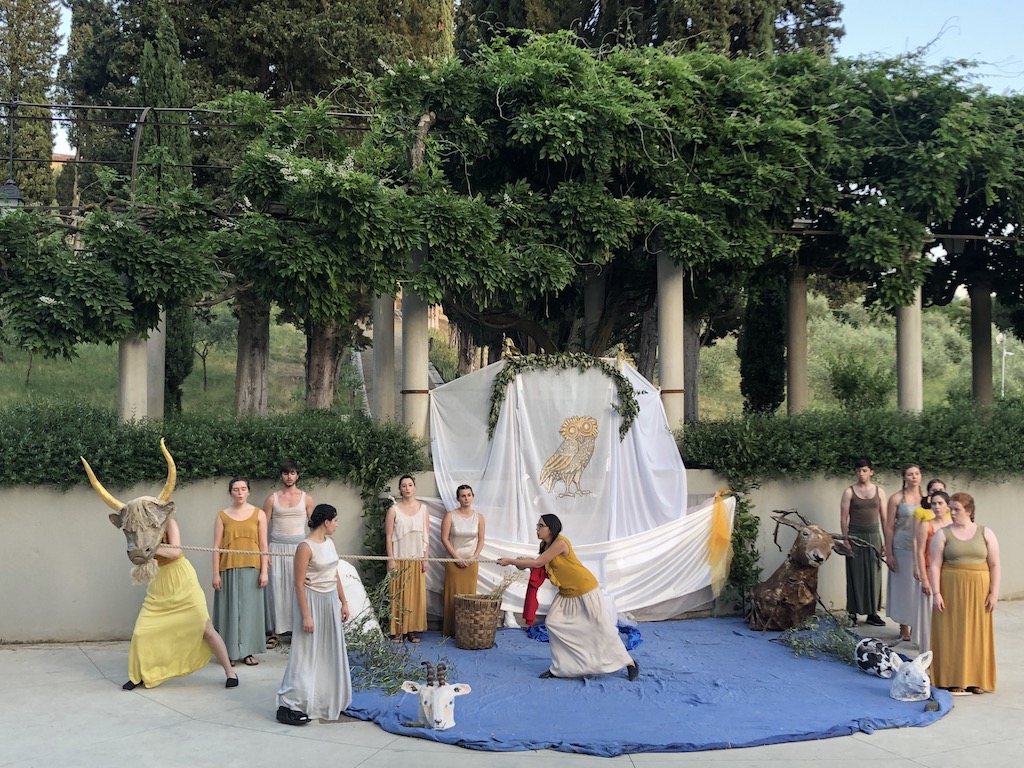 Medusa Processional with artwork by Joan Harmon